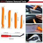 HIEOJAT 910Pcs Car Retainer Bumper Clips and Fastener Remover Kit 25 Sizes Auto Push Pin Rivets Door Trim Panel Clips for GM Ford Toyota Honda Acura Chrysler… - Image 3